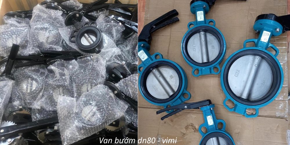Tìm hiểu van bướm DN80 là gì van bướm dn80 gang