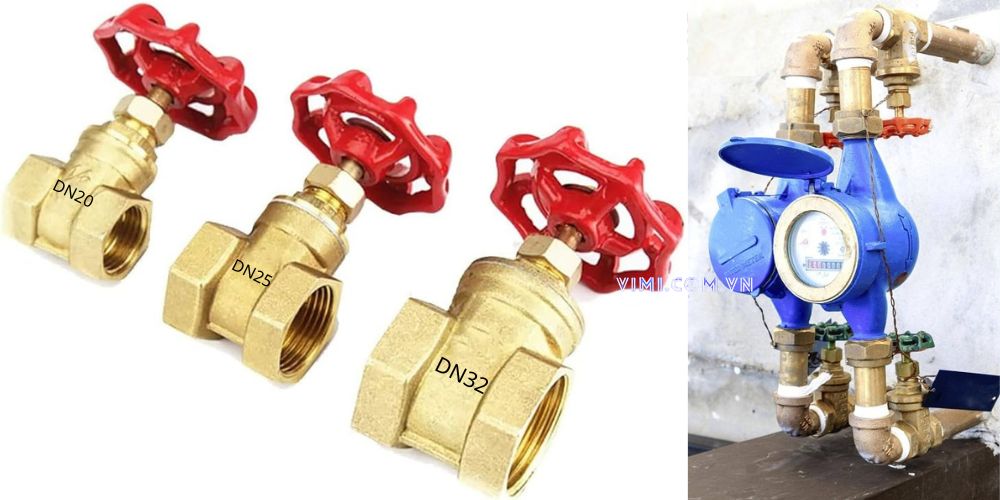 thông số kỹ thuật của van cổng dn32