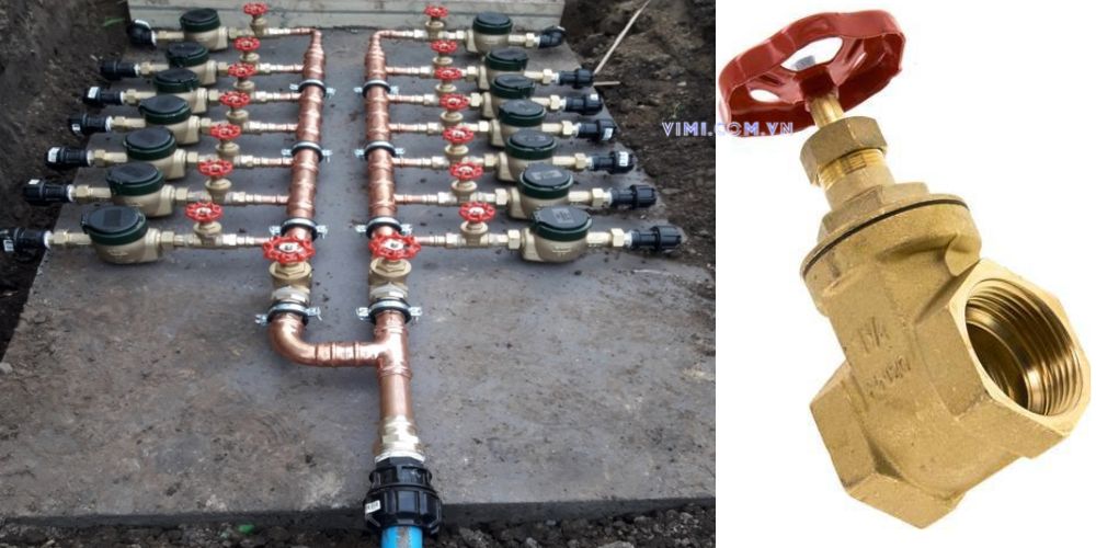 van cổng dn32 dùng trong hệ thống công nghiệp