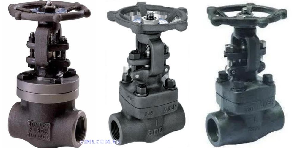 van cổng dn32 thép