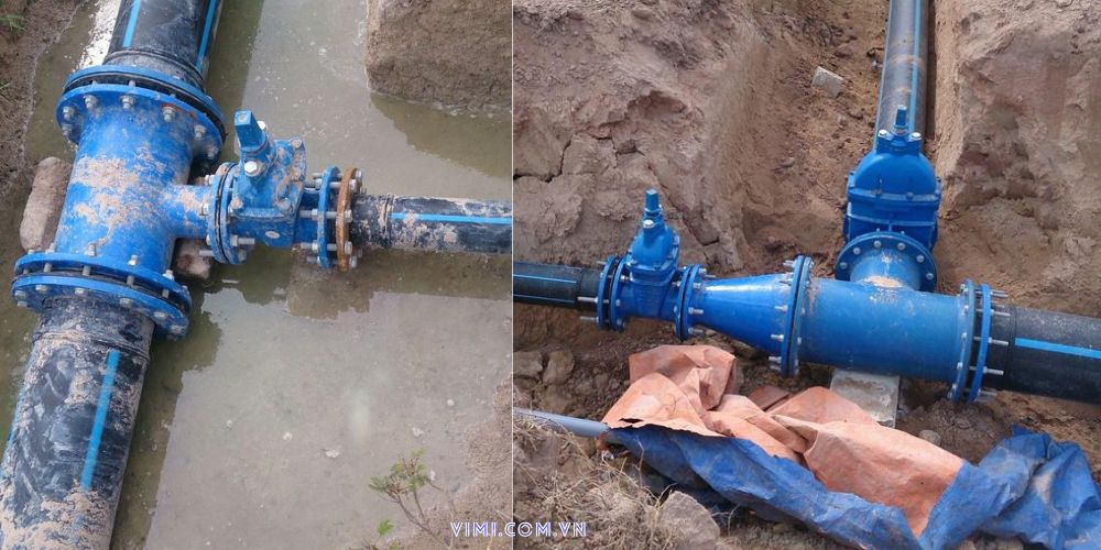 Van cổng DN65 van cổng dn65 kiểu ty chìm