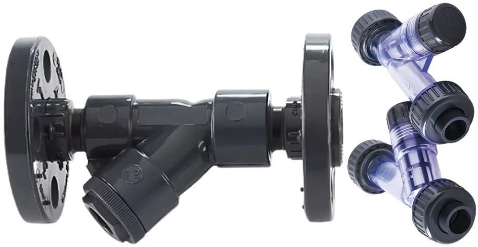 y lọc dn50 thân nhựa