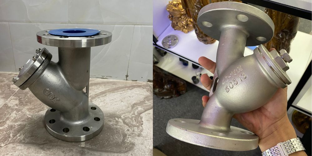 y lọc dn50 thân inox