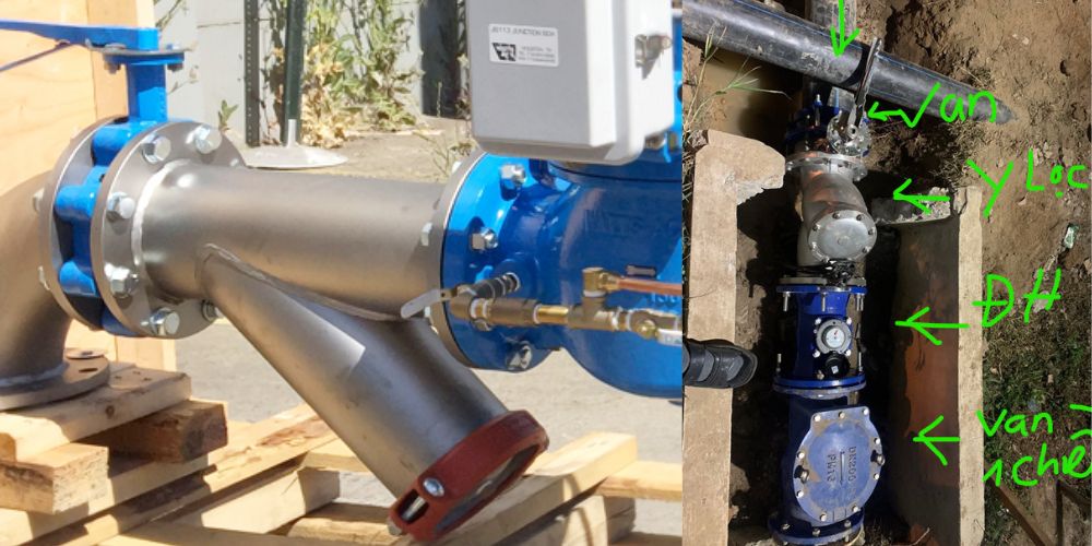 lưới lọc y lọc dn100