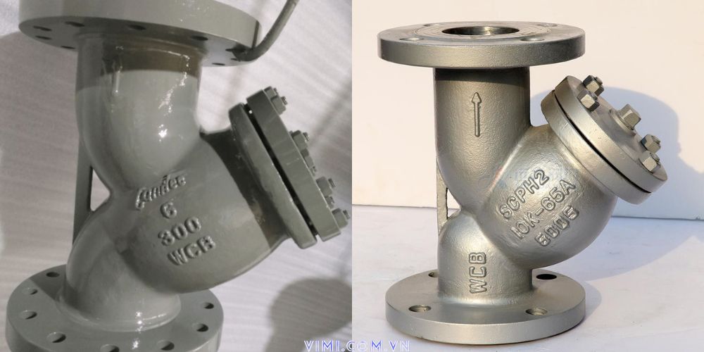 y lọc dn100 thân thép