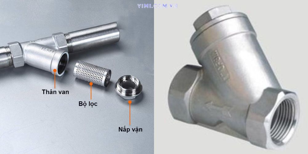 cấu tạo của y lọc dn40