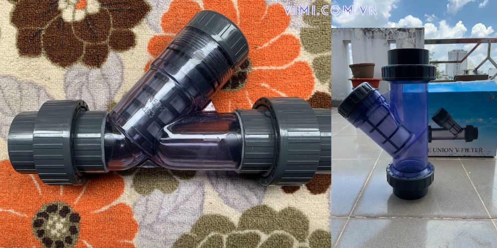 y lọc dn40 thân nhựa