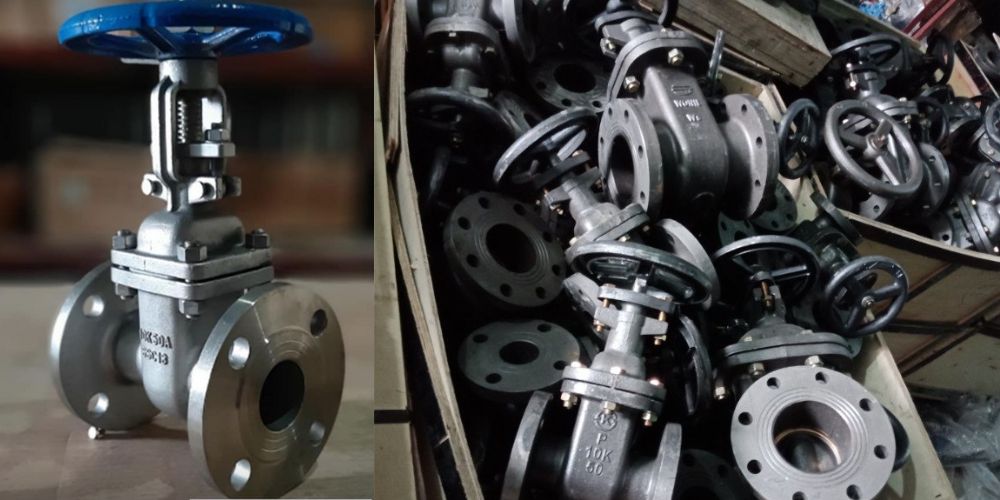 các loại van cổng nối bích