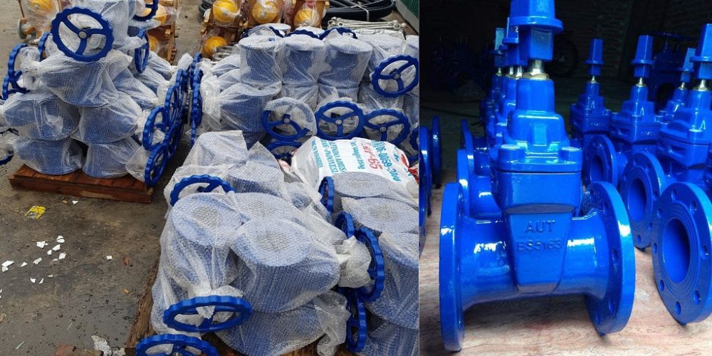 các loại van cổng gang