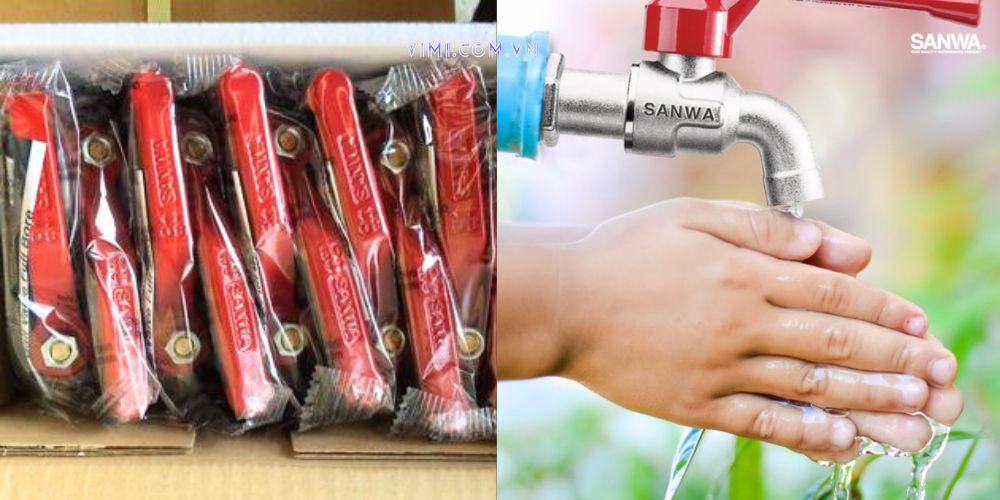 Van bi đồng tay gạt van bi đồng tay gạt 105 7