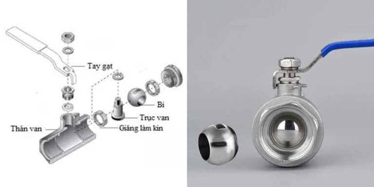 Van bi inox 304 - Phi 21, 27, 60 - Sẵn kho Nam Bắc
