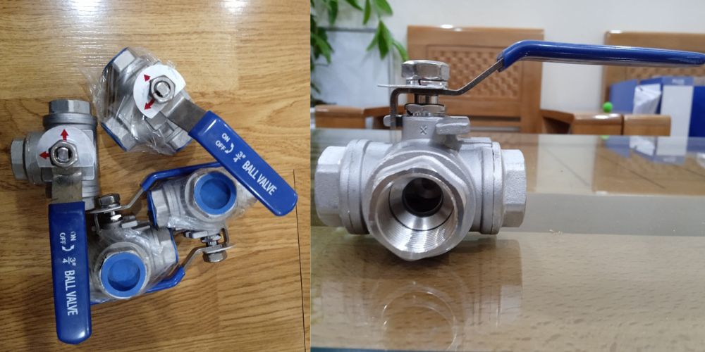 van bi inox 304 ba ngã 105