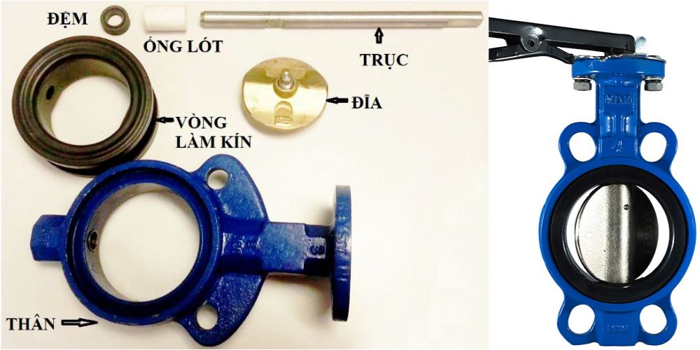 Khám phá van bướm DN150 là gì cấu tạo van bướm dn150