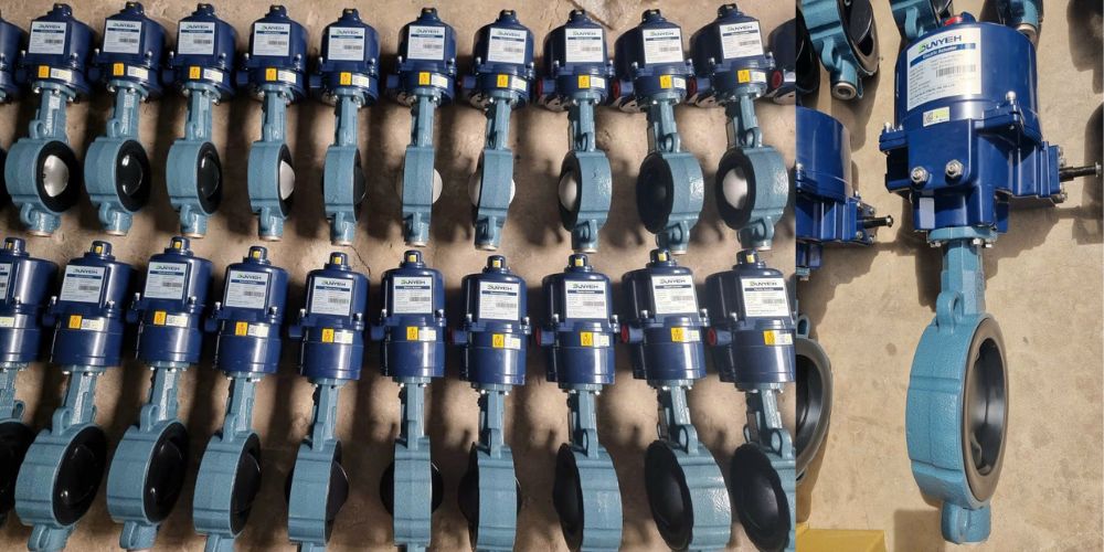 Khám phá van bướm DN150 là gì van bướm dn150 điều khiển điện