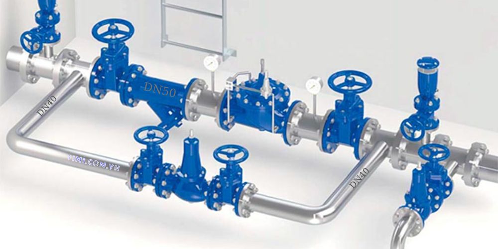 nhầm lẫn van giảm áp dn50 và dn40