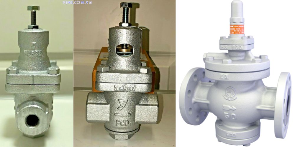 van giảm áp dn50 gang