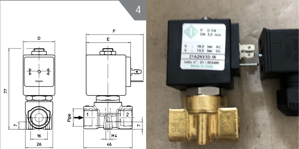 21A5KT40 | TEFLON - G 3/8" Ode 21A5KT40 105 3