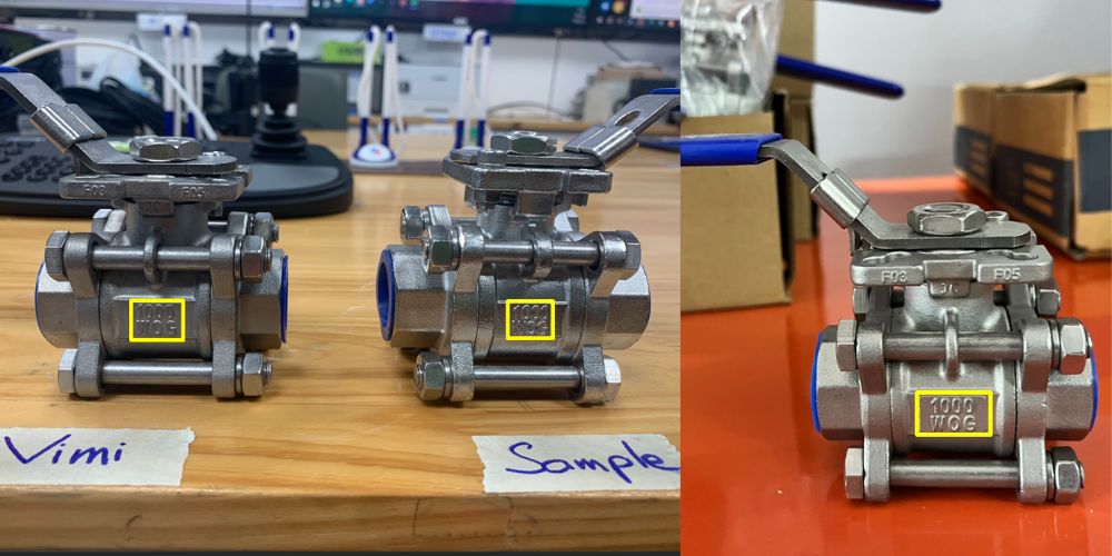 1000 WOG là gì | Kí hiệu trên thân van bi 1000 wog là gì 2