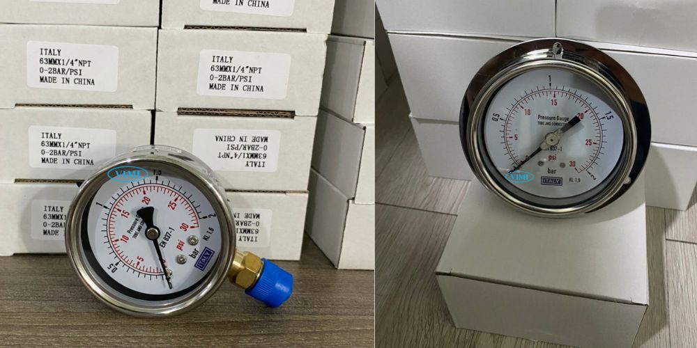 dong ho ap suat italy 0 2bar 30Psi 3
