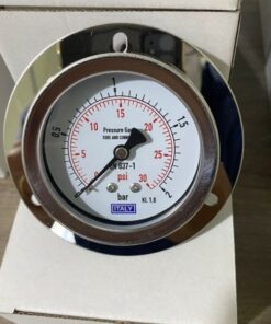đồng hồ áp suất Italy 0 2bar 30psi 66 2