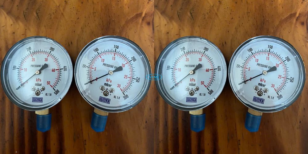 đồng hồ áp suất Italy 0 30kpa 300mbar