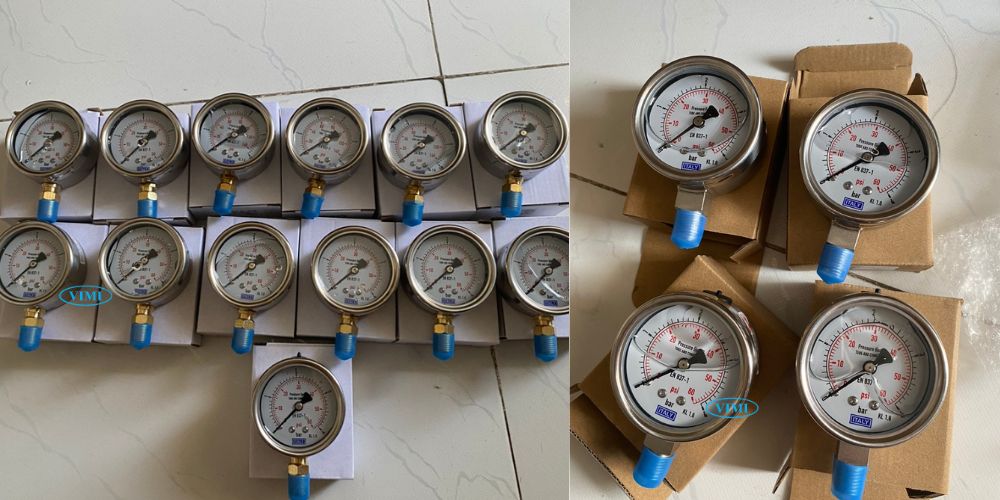 đồng hồ áp suất Italy 0 4bar 60psi 3