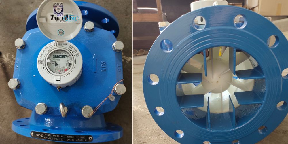 đồng hồ nước lắp bích zenner 11