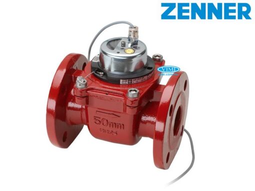 đồng hồ nước lắp bích zenner 17