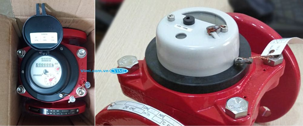 đồng hồ nước lắp bích zenner 5