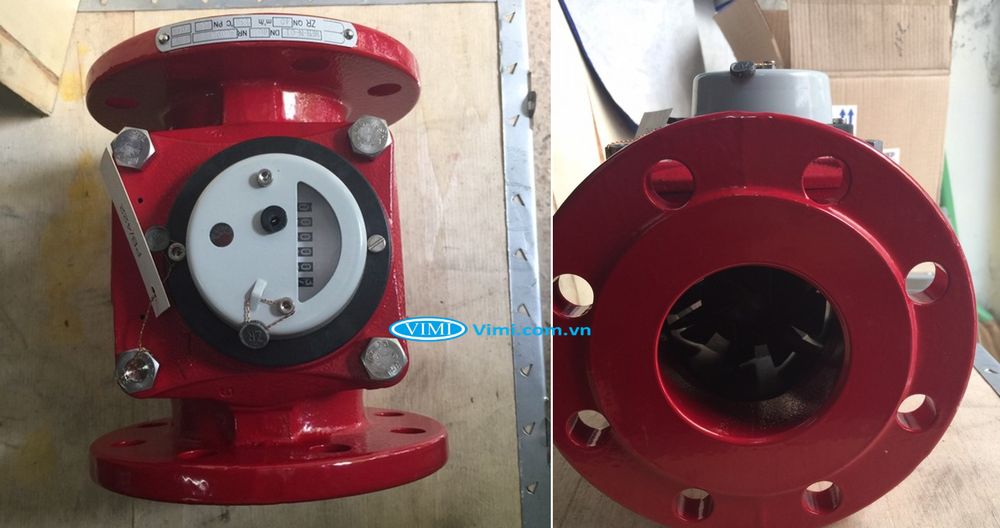 đồng hồ nước lắp bích zenner 6