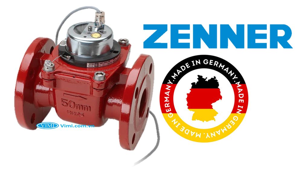 đồng hồ nước lắp bích zenner 7