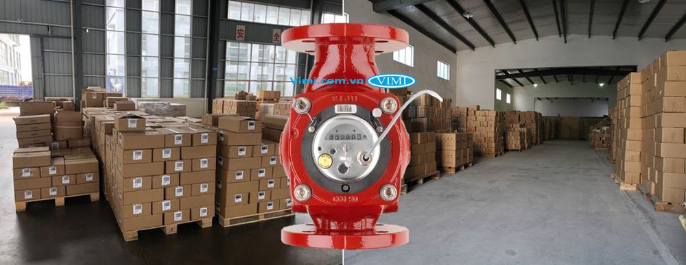 đồng hồ nước lắp bích zenner 8