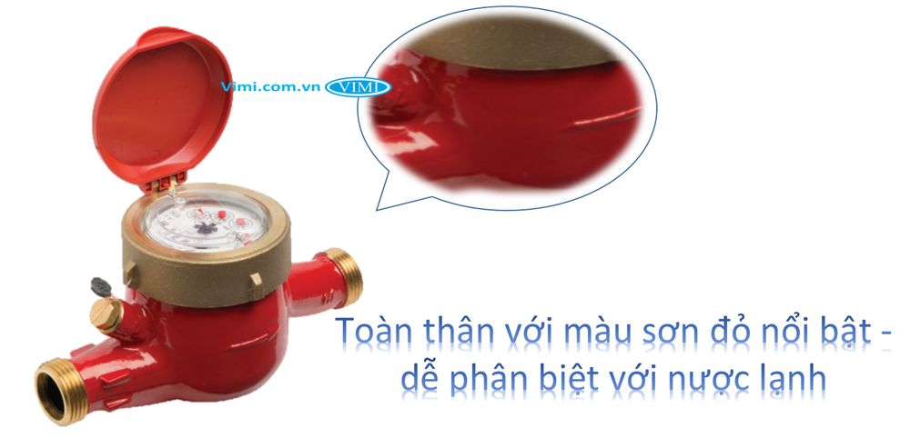 Zenner nước nóng đồng hồ nước nóng zenner 55