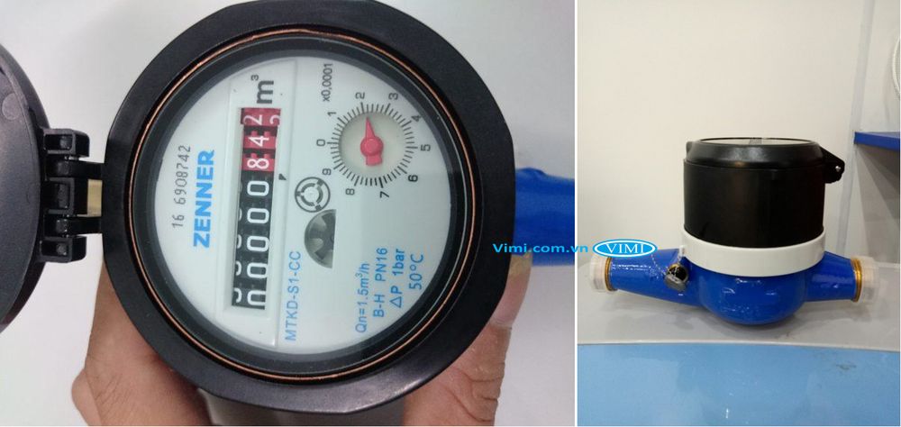 đồng hồ nước zenner dn 15 3