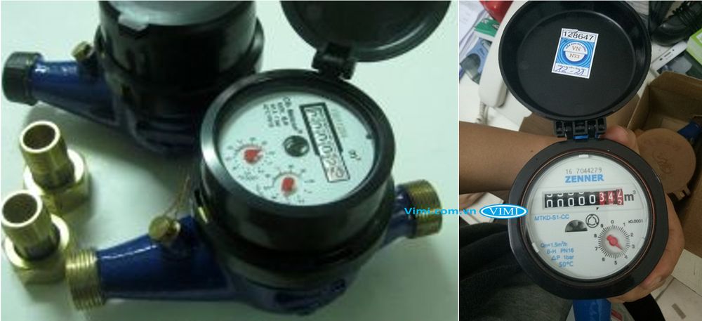 đồng hồ nước zenner dn 15 4