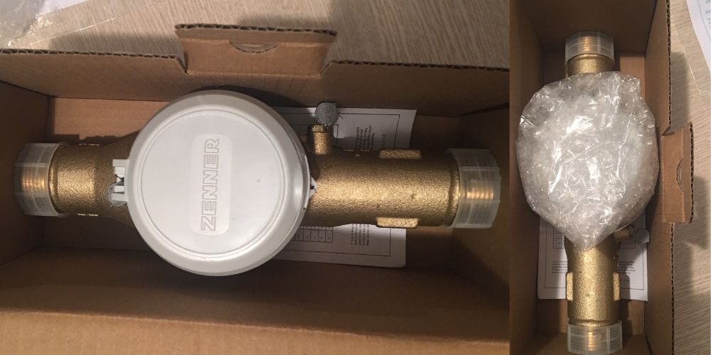 đồng hồ nước zenner dn25 2