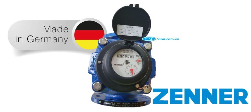 đồng hồ nước zenner dn80