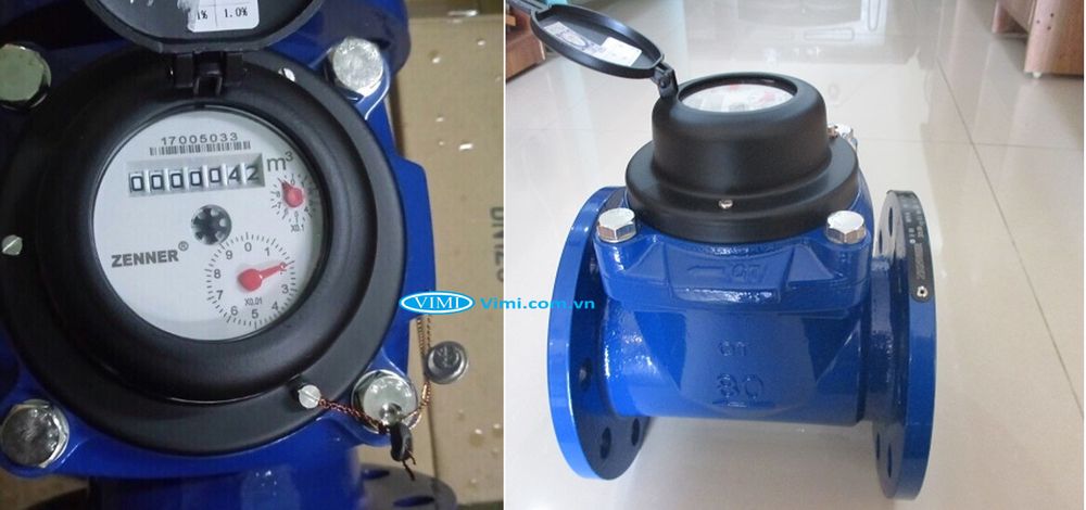 đồng hồ nước zenner dn80 7