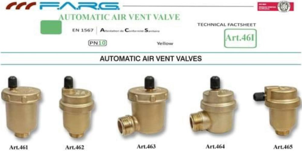 Farg Art 462 | Van xả khí Farg Art 462 (2)