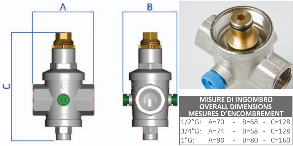 Farg Art 501 | Van giảm áp PN25 Farg Art 501 (3)