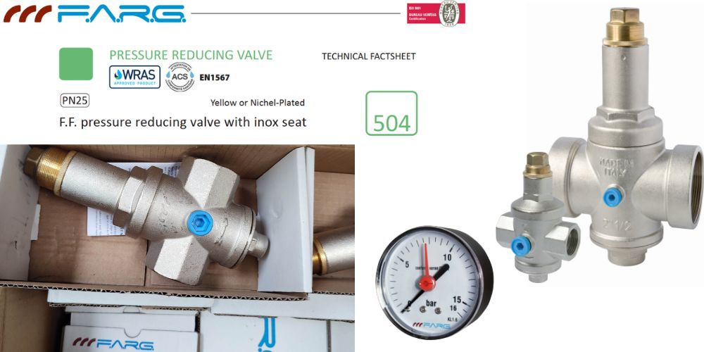Farg Art 504 | Van giảm áp PN25 Farg Art 504