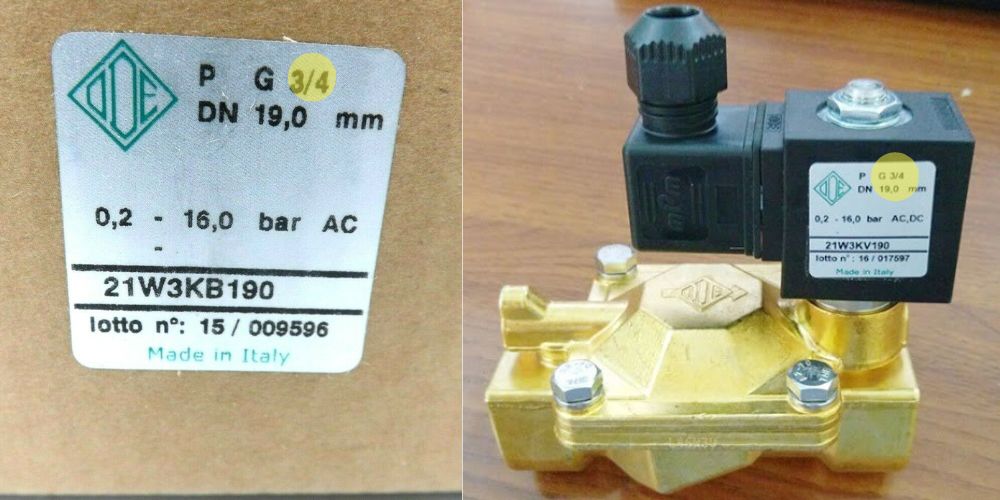van điện từ 12v phi 21 27 18