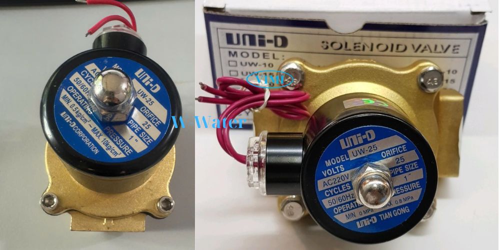 van điện từ 220v dùng cho nước