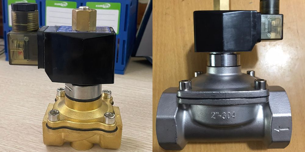 vật liệu thân van điện từ nối ren