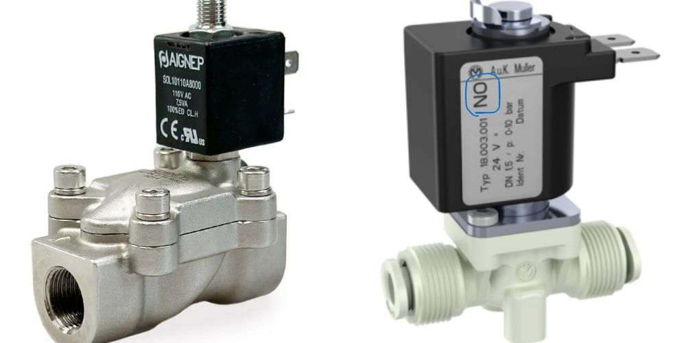 sự khác nhau giữa van điện từ thường đóng và thường mở