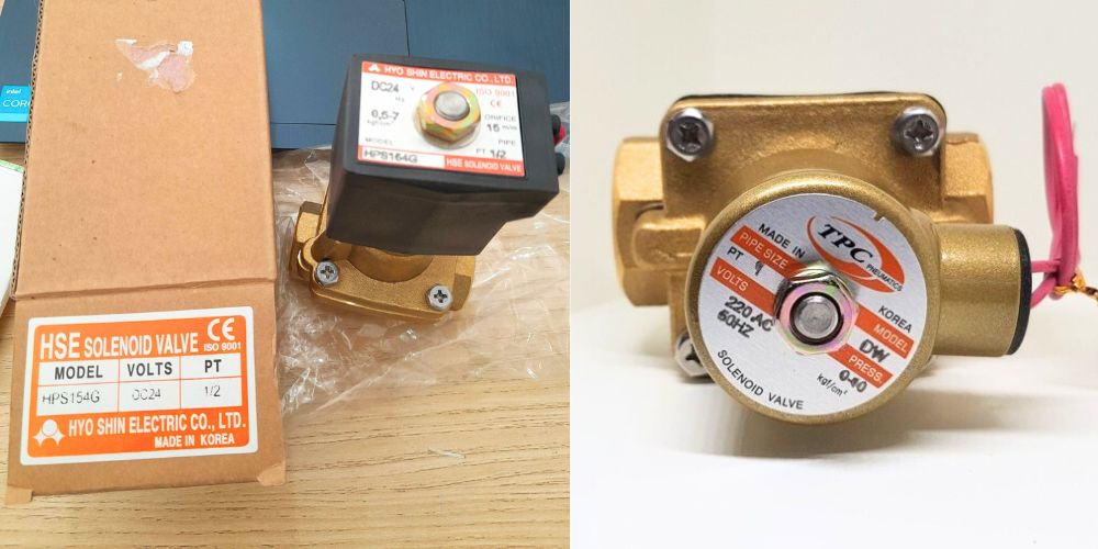 van điện từ thường đóng hàn quốc