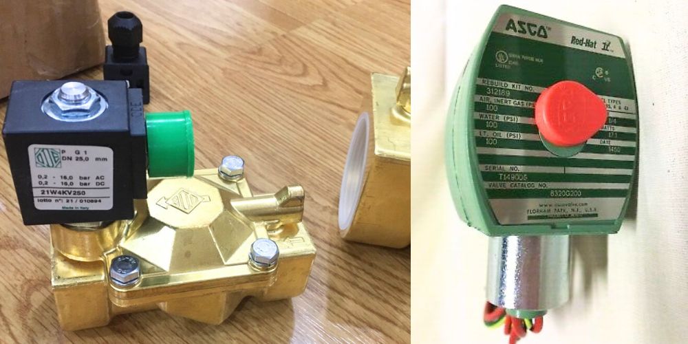 van điện từ thường đóng italy