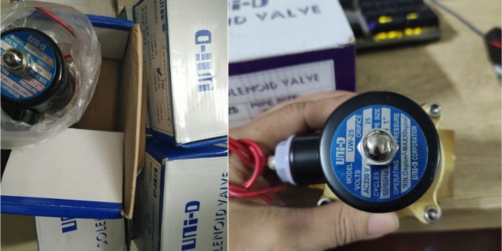 van điện từ thưởng mở Unid 1