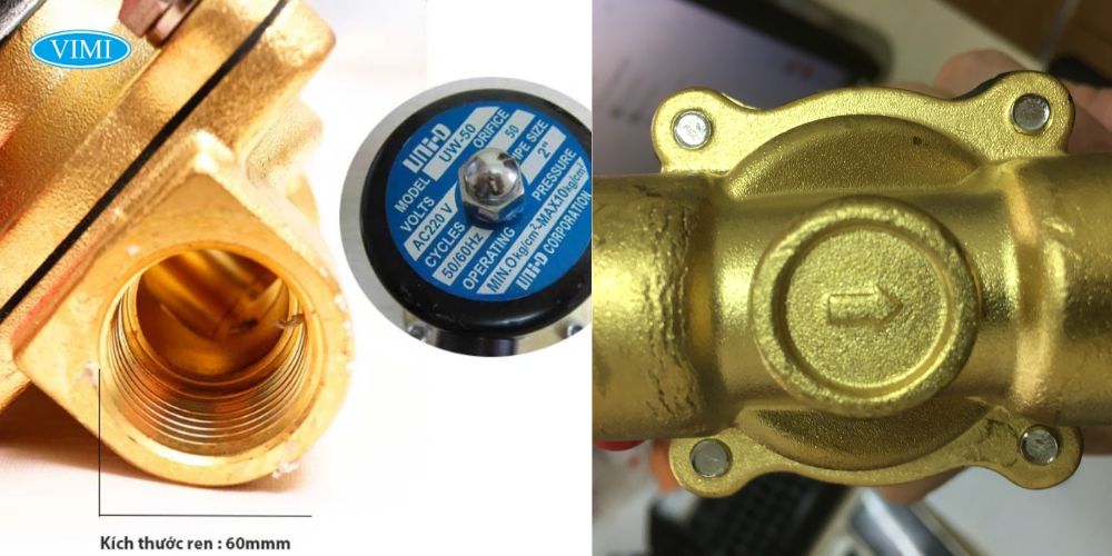 van điện từ unid phi 60 0