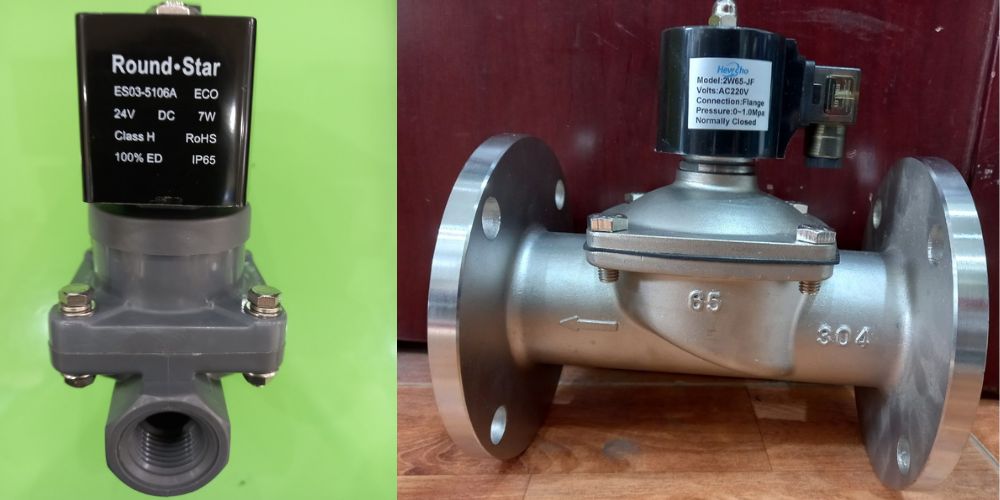 van solenoid 24v 220v 7